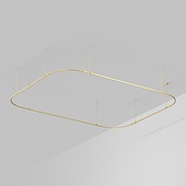 Основание ART-APRIORI-RECTANGLE-SOFT-ROD-800-4500x3500 (GD) (Arlight, IP20 Металл, 3 года)