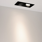 Светильник MS-VORTEX-BUILT-S210x117-2x20W Day4000 (BK-BK, 20 deg, 230V) (Arlight, IP20 Металл, 5 лет)