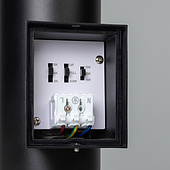 060961 Светильник настенный LGD-WALDER-R106-2x18W Day4000-MIX (Черный, 40 deg, 230V) (Arlight, IP65 Металл, 5 лет)