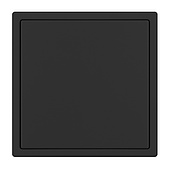 061819 Заглушка поста SCT-NOBE-MGG-SFPL-BK (Arlight, Черный оникс)