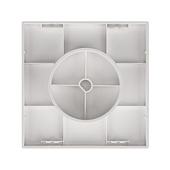 060263 Лицевая панель светорегулятора PNL-NOBE-FB-SFPL-GD  (Arlight, Золотой песок)