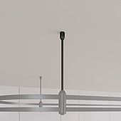 Подвес жесткий ART-APRIORI-ROD-E-L800 (BK) (Arlight, IP20 Металл, 3 года)