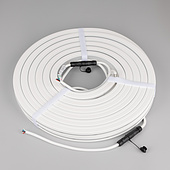 Лента герметичная MOONLIGHT-PRO-TOP-X336-20x20mm 24V RGBW-Day (12 W/m, IP67, 10m, wire x2) (Arlight, Вывод боковой, 5 лет)