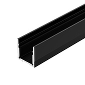 Профиль SL-SLIM20-H20-2000 BLACK (BY) (Arlight, Алюминий)