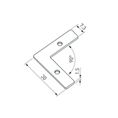 Соединитель профиля LINE-6070-L90 Set (Arlight, Металл)