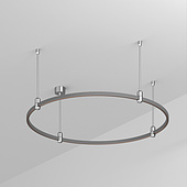 Основание ART-APRIORI-ROUND-ROD-400-R1000 (TN) (Arlight, IP20 Металл, 3 года)