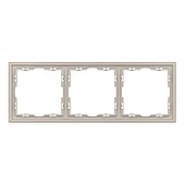 Рамка пластиковая FRM-NOBE-SFPL-3-CA (Arlight, -)