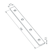 032195 Соединитель профиля SL-COMFORT-3551-180 Set (Arlight, Металл)