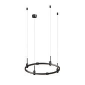 048487 Основание ART-APRIORI-ROUND-HANG-R600 (BK) (Arlight, IP20 Металл, 3 года)