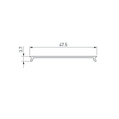 046943 Экран STRETCH-S-50-CEIL-CENTER-10m OPAL (GAMMA50) (Arlight, -)