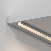 Профиль LINE-D-1111-2000 SQUARE ANOD (Arlight, Алюминий)