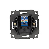 Механизм компьютерной розетки SCT-MPC1-PL-BK-V (RJ-45, CAT6) (Arlight, -)
