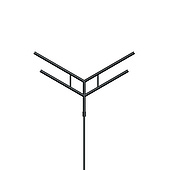 Кронштейн OXOR-SY4-3000x76-L1500 BLACK (Arlight, Сталь)