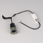 Светильник безрамочный DL-INTRAL-R39-6W Day4000 (Серо-зеленый RAL7009, 36 deg, 230V) (Arlight, IP20 Металл, 5 лет)