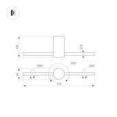 Светильник SP-PICASO-M-TURN-L700-12W Day4000 (WH, 100 deg, 230V) (Arlight, IP20 Металл, 3 года)