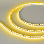 015006(1) Лента RT-A120-5mm 12V Yellow (9.6 W/m, IP20, 5m) (Arlight, 9.6 Вт/м, IP20)