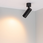 Светильник SP-ARTEMIS-SURFACE-FLAP-R55-12W Warm2700 (BK, 8-80 deg, 230V) (Arlight, IP20 Металл, 5 лет)