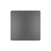 051679 INTELLIGENT ARLIGHT Кнопочная панель KINETIC-801-22-2G-WP-SUF Grey (No battery, IP67, 433Mhz) (IARL, IP67 Пластик, 3 года)