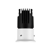 Светильник безрамочный DL-INTRAL-R39-6W Warm3000 (Белый RAL9003, 15 deg, 230V) (Arlight, IP20 Металл, 5 лет)