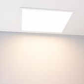 063096 Светильник DL-TITAN-COMFORT-S600x600-34W Warm3000 (WH, 120 deg, CRI90, 230V) (Arlight, IP40 Металл, 5 лет)