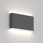 Светильник SP-WALL-FLAT-S170x90-2x6W Day4000 (GR, 120 deg, 230V) (Arlight, IP54 Металл, 3 года)