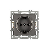 Механизм электрической розетки SCT-MEU1-PL-GR (250V, 16A) (Arlight, -)