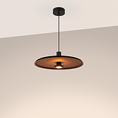 Светильник SP-KOTARO-R450-12W Warm3000 (BK-CF, 36 deg, 230V, TRIAC) (Arlight, IP20)