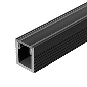 030514 Профиль SL-MINI-8-2000 ANOD BLACK (Arlight, Алюминий)