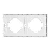 Рамка пластиковая FRM-TENDO-PL-2-WH (Arlight, -)