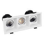 055903 Светильник MS-FLOW-BUILT-S230x85-3x12W Day4000 (WH, 55 deg, 230V) (Arlight, IP20 Металл, 5 лет)