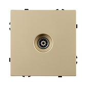 054294 Механизм телевизионной розетки SCT-NOBE-MTV1-SFPL-GD (Arlight, Золотой песок)