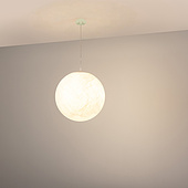 061916 Светильник SP-SILKA-HANG-R300-7W Warm2700 (WH, 330 deg, 230V) (Arlight, IP20 Натуральный шелк, 3 года)