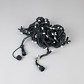 031664 Светодиодная гирлянда ARD-STRING-PRO-1000-GREEN-100LED-MILK-PULSE White (230V, 7W) (Ardecoled, IP65)