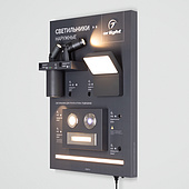 063004 Стенд Светильники OUTDOOR-09-600x830mm (230V) (Arlight, -)