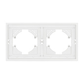 Рамка пластиковая FRM-TENDO-SFPL-2-WH (Arlight, -)