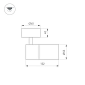Светильник SP-ARTEMIS-SURFACE-FLAP-R55-12W Warm3000 (BK, 8-80 deg, 230V) (Arlight, IP20 Металл, 5 лет)