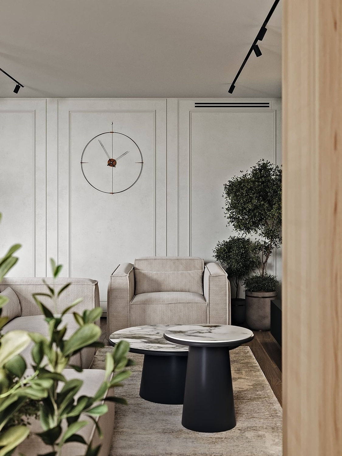 Проект квартиры 149 м2 на Шмитовском 