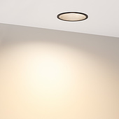 Светильник MS-BREEZE-BUILT-R82-9W Warm3000 (BK, 80 deg, 230V) (Arlight, IP20 Металл, 3 года)