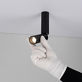 Светильник SP-NUANCE-SURFACE-FLAP-R35-7W Day4000 (BK, 36 deg, 230V) (Arlight, IP40 Металл, 5 лет)