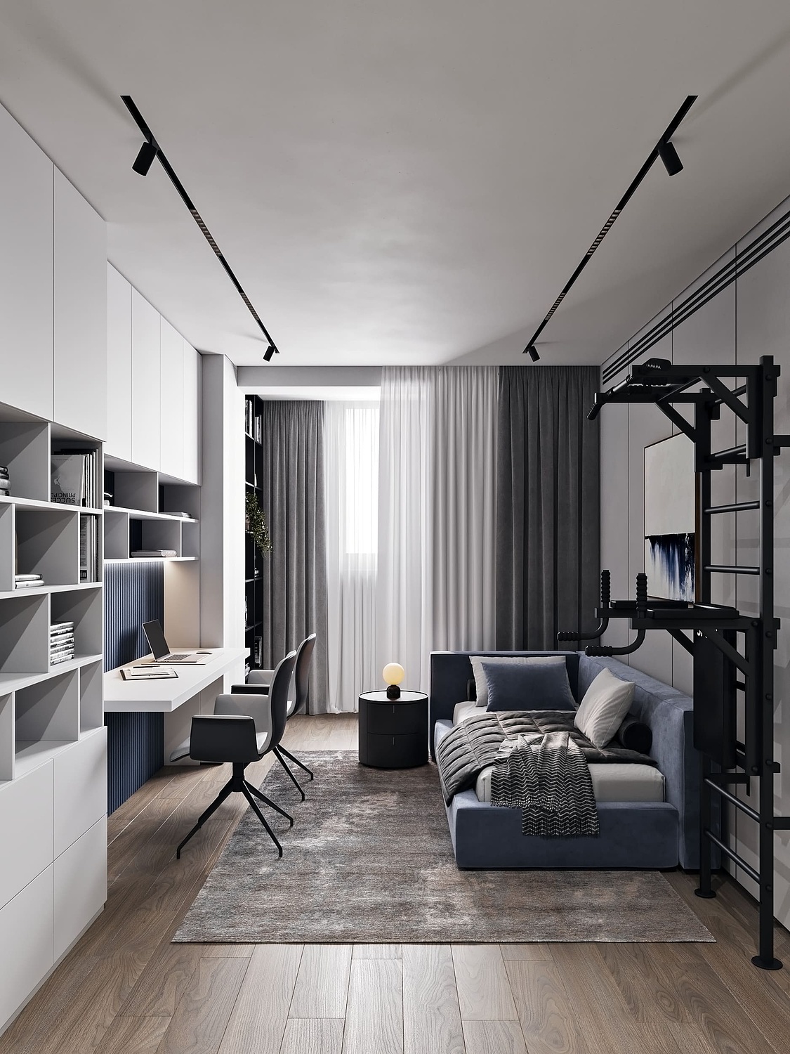 Проект квартиры 149 м2 на Шмитовском 