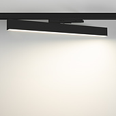 058649 Светильник LGD-FLAT-4TR-S605-25W Warm3000 (BK, 100 deg, 230V, TRIAC) (Arlight, IP20 Металл, 3 года)