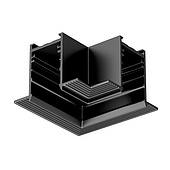 Коннектор угловой MAG-CON-MINI-2538-F-L90 (BK) (Arlight, IP20 Металл, 5 лет)