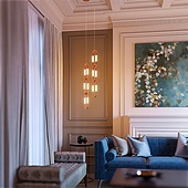 Светильник SP-AMPIRIUS-HANG-H610-L120-7W MIX (BRASS, 360 deg, 230V) (Arlight, IP20 Металл, 3 года)