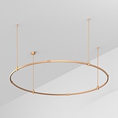 048484 Основание ART-APRIORI-ROUND-ROD-400-R1500 (GD) (Arlight, IP20 Металл, 3 года)