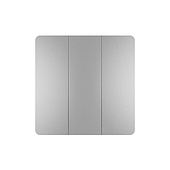 051683 INTELLIGENT ARLIGHT Кнопочная панель KINETIC-801-22-3G-WP-SUF Silver (No battery, IP67, 433Mhz) (IARL, IP67 Пластик, 3 года)