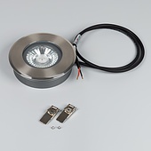 Светильник ART-GROUND-SLIM-R150-12W Warm3000 (SL, 35 deg, 24V) (Arlight, IP67 Металл, 3 года)