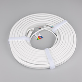 Лента герметичная MOONLIGHT-PRO-TOP-X336-13x12mm 24V RGBW-Warm (12 W/m, IP67, 10m, wire x2) (Arlight, Вывод боковой, 5 лет)