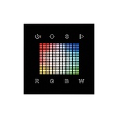 Панель Sens SR-2831S-AC-RF-IN Black (220V,RGBW,1зона) (Arlight, IP20 Пластик, 3 года)