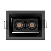 Светильник MS-ORIENT-BUILT-TURN-TC-S67x90-5W Warm3000 (BK-BK, 30 deg, 230V) (Arlight, IP20 Металл, 5 лет)