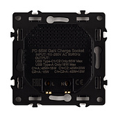 061839(1) ARL NOBE USB Розетка тип А+С+С софт-тач белый кварц SCT-MUACC-SFPL-FC-WH (65W, QC3) (Arlight, -)